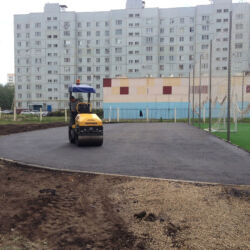 Обустройство спортивной площадки г. Нижнекамск