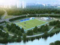 Вид сверху стадиона Яхрома