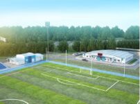 Футбольное поле стадиона Яхрома